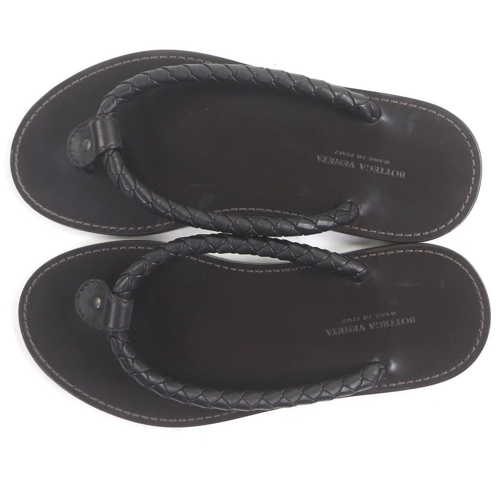 Excellent BOTTEGAVENETA Sandals INTRECCIATO Thong Sandals Used