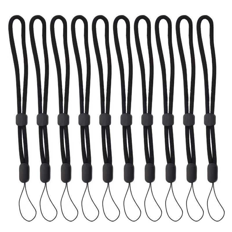 

10 pc Woven Thick Lanyard Adjustable Phone LanyardS Keychain for Walkie-talkie Flash Drive Bluetooth Anti-loss Wristband