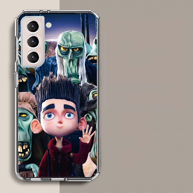 Cartoon Movie P-ParaNorman Phone Case For Samsung Galaxy S25 Edge S24 S23 FE S21 S20 S10 Plus S22 S26 Ultra Cover Clear Cases TP Samsung S22 Plus