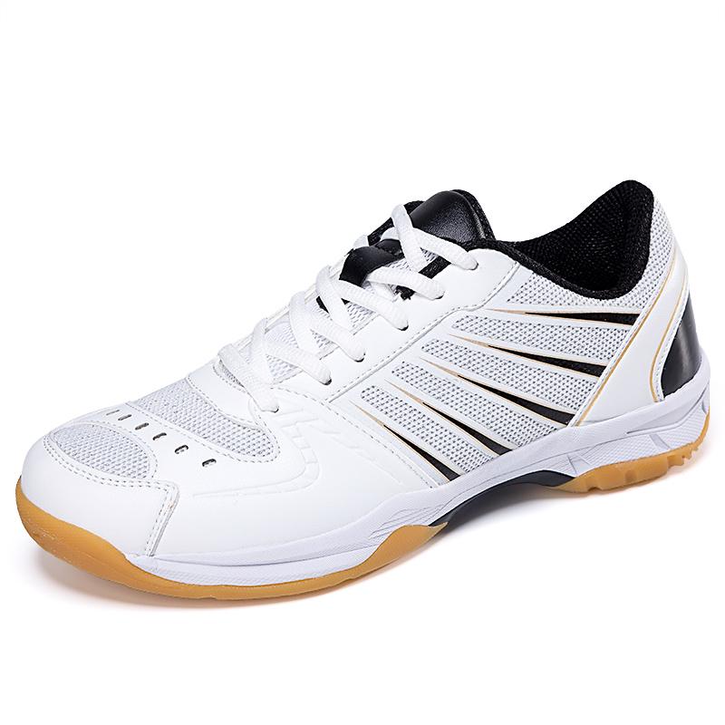 Badminton Shoes for Men and Women, Ultra-Light Breathable Non-Slip Shock-Absorbing Student Shoes, Professional Volleyball Training Shoes