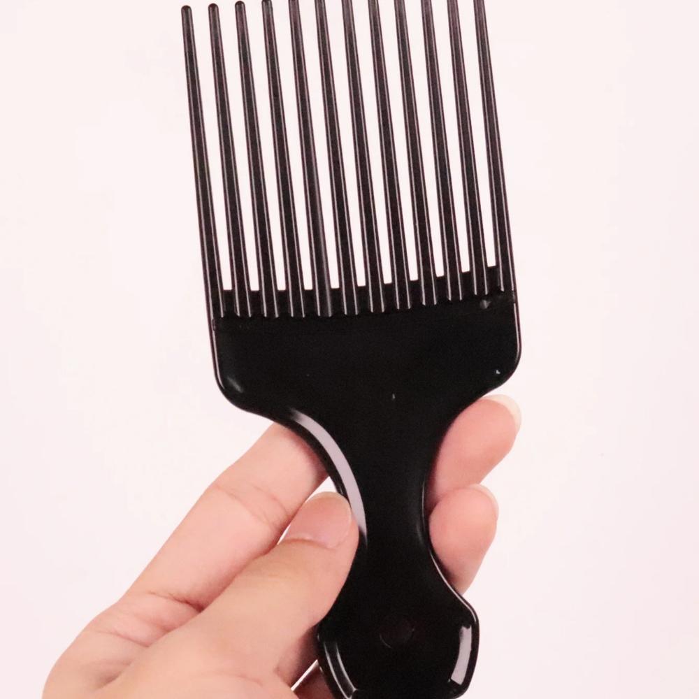 Men'S Fork Comb With Big Back And Oily Hair Styling Tool, Fist Comb With Fluffy Texture, Home Hair Salon Hairdressing Tool