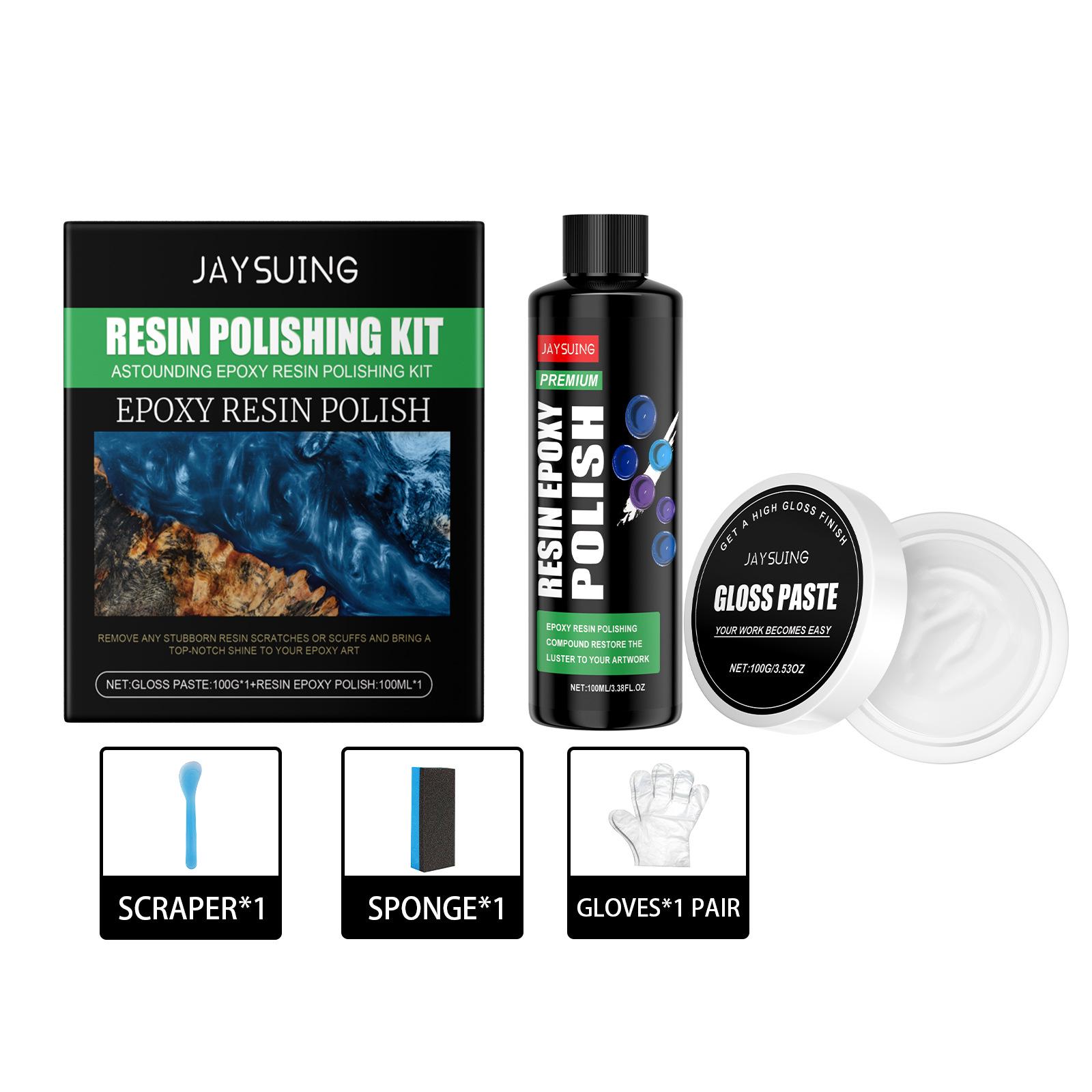 JAYSUING Epoxy Resin Art & Jewelry Polishing Kit