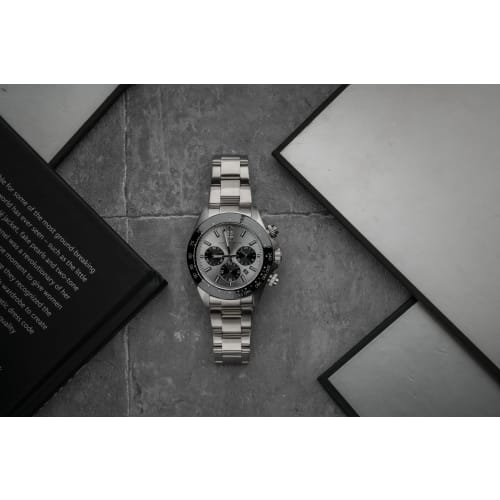 [HYAKUICHI 101] No.11 Hyakuichi Diver's Chronograph Ceramic Bezel Silver Panda SSV