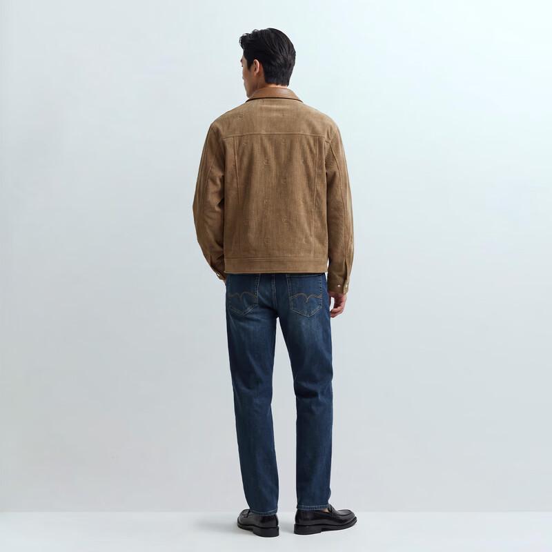 Men's Slim-Fit Wool Blend Stretch Jeans