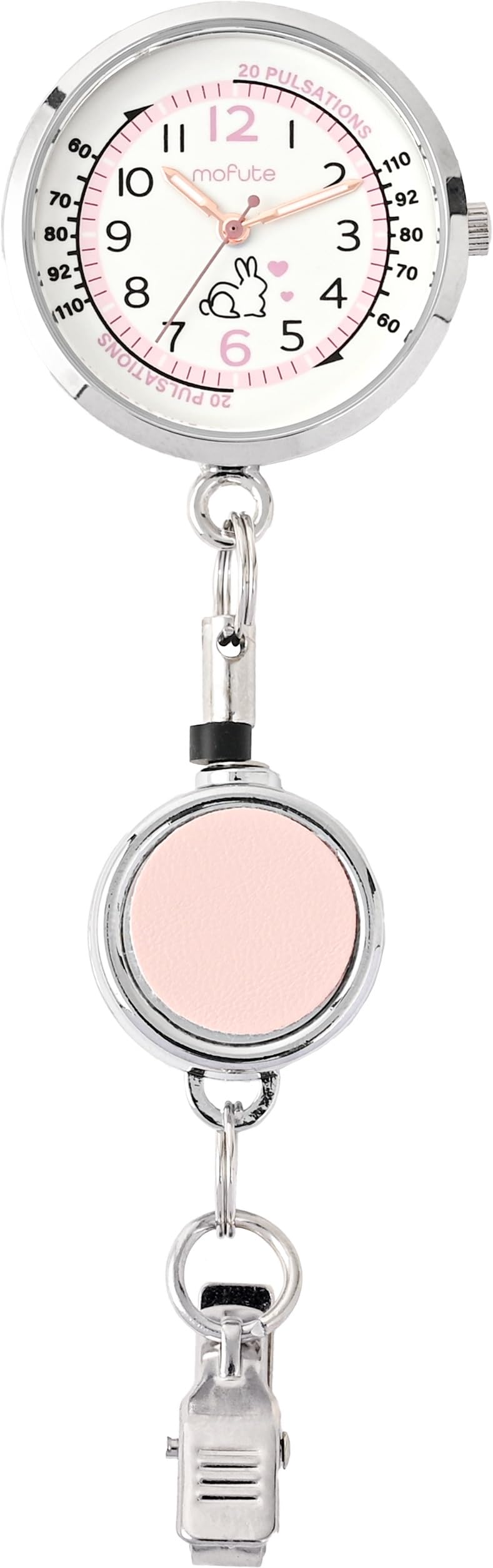 

Fieldwork Analog Animal Reel Keychain Watch with Stretchable Design GY090-2 Women s розовый