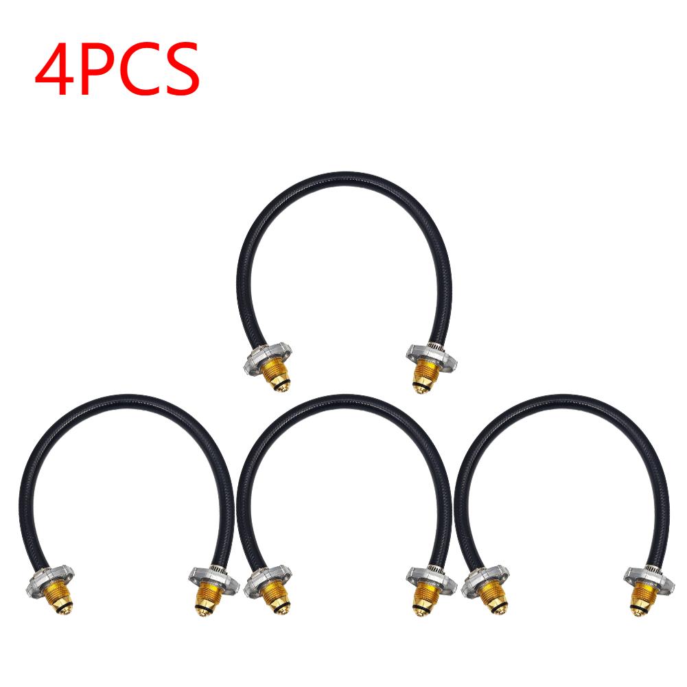 Valve Braided Hose Gas Refill Adapter Rubber Gas Refill Pipe Tube Cylinder Convertor Filling Tank Coupler Accessories Leakproof