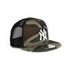 New Era MLB 9FIFTY Camouflage Mesh Snapback New York Einheitsgröße Kappe, Yankees,