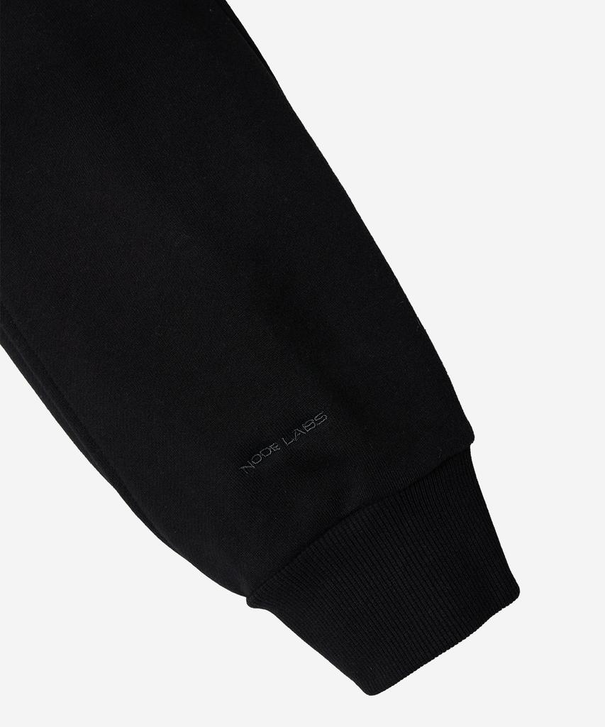 Node Labs Dev:10 Curve Zip-Up Hoodie_Black