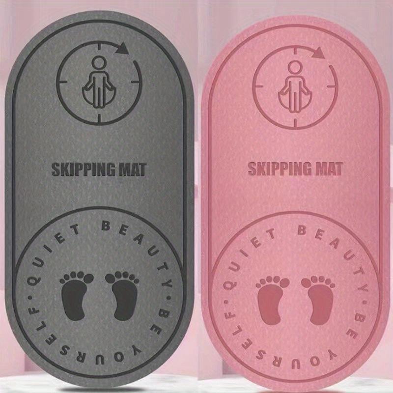 1pc (2.36in/3.15in) ThicknessTPE Jump Rope Mat, Durable Non-Slip Fitness Exercise Ma Suitable  Fitness Training, Body Workout