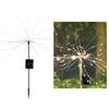 2Pcs Set Outdoor Solar Garden Decorative Lights Lawn Lights Holiday Lighting