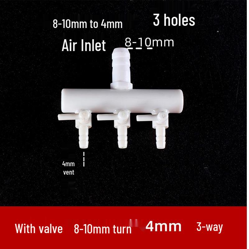Aquarium Air Pump Connector & Aerator Manifold for Fish Ponds