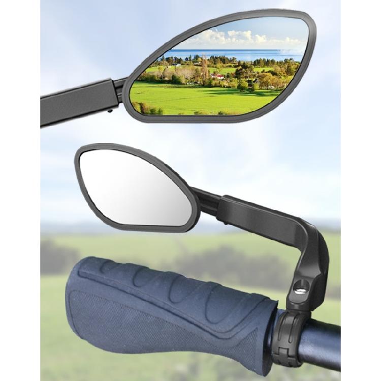 Universal Motorcycle MTB Rear View Mirror for 21-26mm Diameter Handlebar