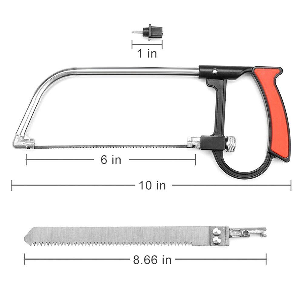Multi-functional DIY Hand Saw Comfortable Handle Simple and Convenient Blades Kit Sharp Blade Cutting Tool Wood Metal Glass