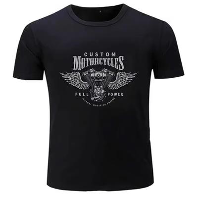 2025 Men T Shirt Motorcycles Engine Chopper Biker Bobber Motard Harleys Tees Graphic Davidson Streetwear Casual Unisex