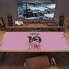 Tappetino Mouse Colore Maglia Rosa Messi Grande Cuscino Tavolo da Gioco Antiscivolo Laptop Tablet Mousepad Grande Tappetino XXL Mini PC Tappetino da Gioco Con Bordo Lock