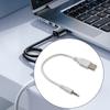 Audiokabel USB-Stecker auf 3,5 mm Doppelzweck-Ladekabel für kabellose Kopfhörer, Autoradiosysteme