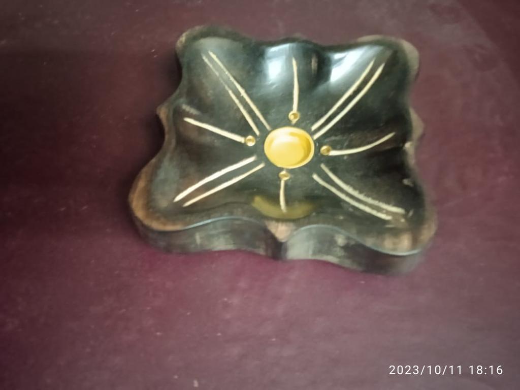 Tanirika Incense Sticks Holder Wood- Empowering Women Artisans, Eco-Friendly