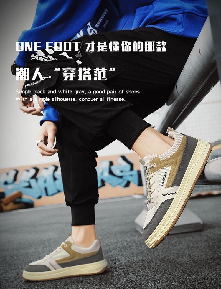 Men's Shoes Summer 2025 New Breathable Hong Kong Style Versatile Dirt-resistant Mesh Shoes Trend Lightweight Soft-soled Sports and Leisure Shoes