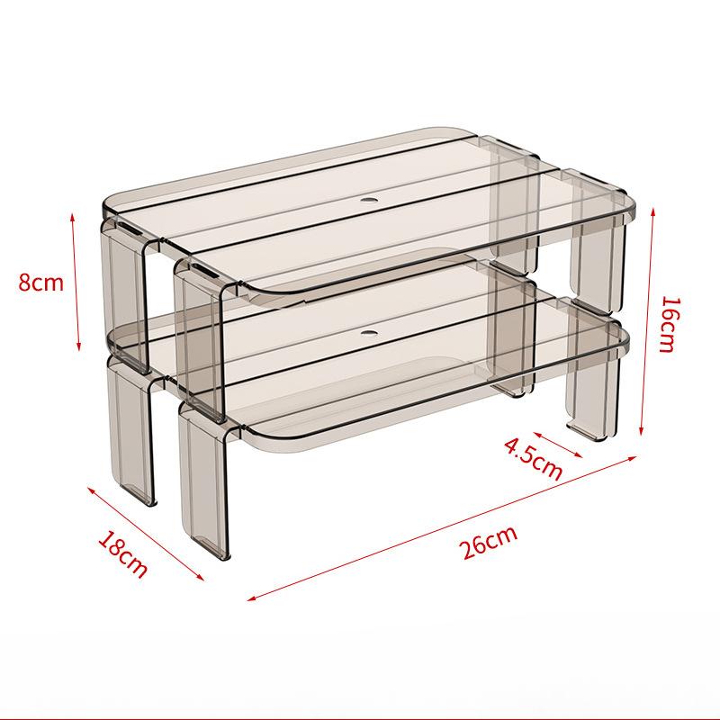 There Are Multiple Layers of Bowl Racks and Seasoning Bottle Storage Racks Inside The Refrigerator's Shelves