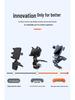 Alloy Clip Dashboard Phone Mount - Anti-Shake Car Bracket for Navigation