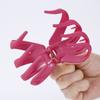 Pinzas para el pelo de pinza de cangrejo geométricas para mujeres y niñas Pinzas de cangrejo para el pelo de metal Forma de Luna Pinza para el pelo Pinza de pelo Color sólido Accesorios para el pelo de tamaño grande