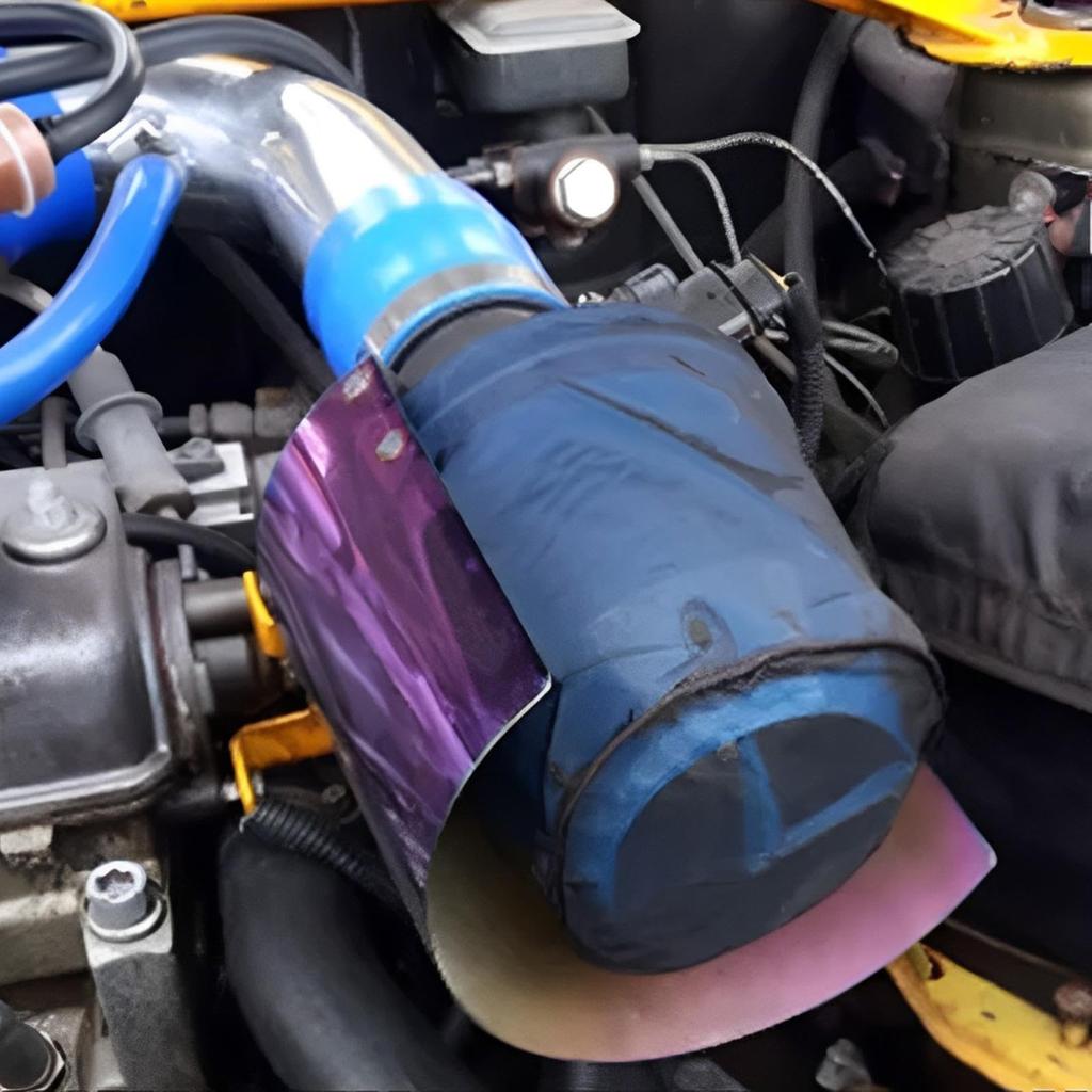 Cold Air Intake Cover, Air Filter Protective Cover | Dustproof Air Filter Wrap for Waterproof Rain Socks, Intake Filters