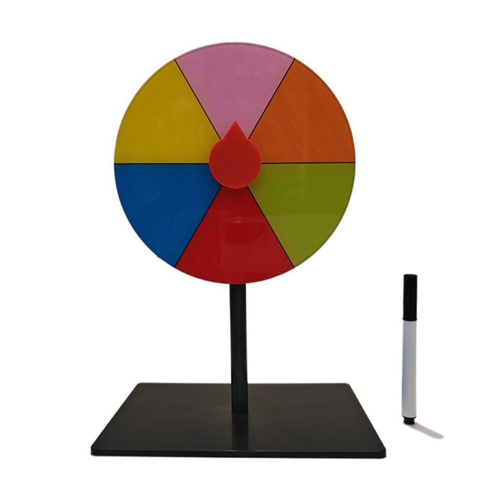 Spin Wheel Reusable Fortune Wheel Interactive Table Prize Turntable  Carnival Party