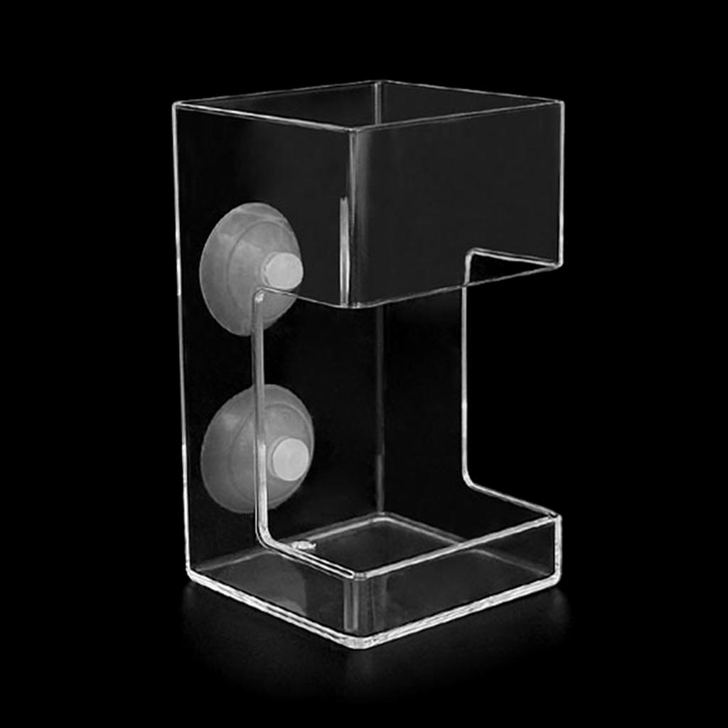 Akvarijní miska na krmení Akvarijní pomůcka na krmení krevet FishTank s přísavkou Krmítko na krmení