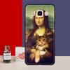 Mona Lisa Case For Samsung Galaxy J3 J5 J7 2016 A3 A5 2017 A6 A7 A8 A9 J8 J4 J6 Plus 2018 Back Cover