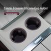 YU7 Silikon-Getränkehalter für die Mittelkonsole: Wasserdicht, Vollumwickelnd, Innenzubehör für die erste Reihe