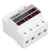 3 Phase Voltage Transfer Switch DIN Rail Mounted Electrical Selector Switch Voltage Current Protection Device AC220V