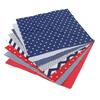 8pcs Quilting Cloth Soft Breathable Skin Friendly Cotton Sewing Fabric for   Craft Clothes 50x50cm