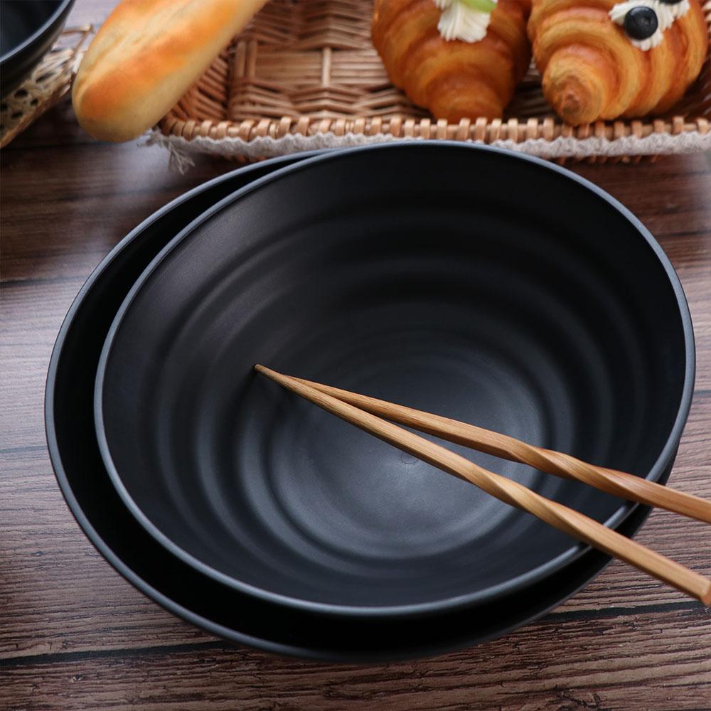 Melamine Fruit Salad Bowl Ring Stripes Noodle Bowl Soup Bowls Ramen Bowl  Restaurant