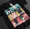 Spy x Family Maglietta Anya T-shirt Loid Forger Maglietta Yor Tee Bond Sylvia Top Anime
