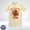 Funny Turkey Six Seven Bruh Thanksgiving Cool Cartoon T-Shirt