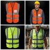 Warning Outdoor Safety Clothing High Visibility Construction Clothes Reflective Vest  Cycling