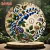 Metal Wall Art Decor Round Home Office Garden Living Room Durable Painting