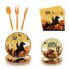 Western Cowboy Desert Theme Birthday Party Balloons & Flags