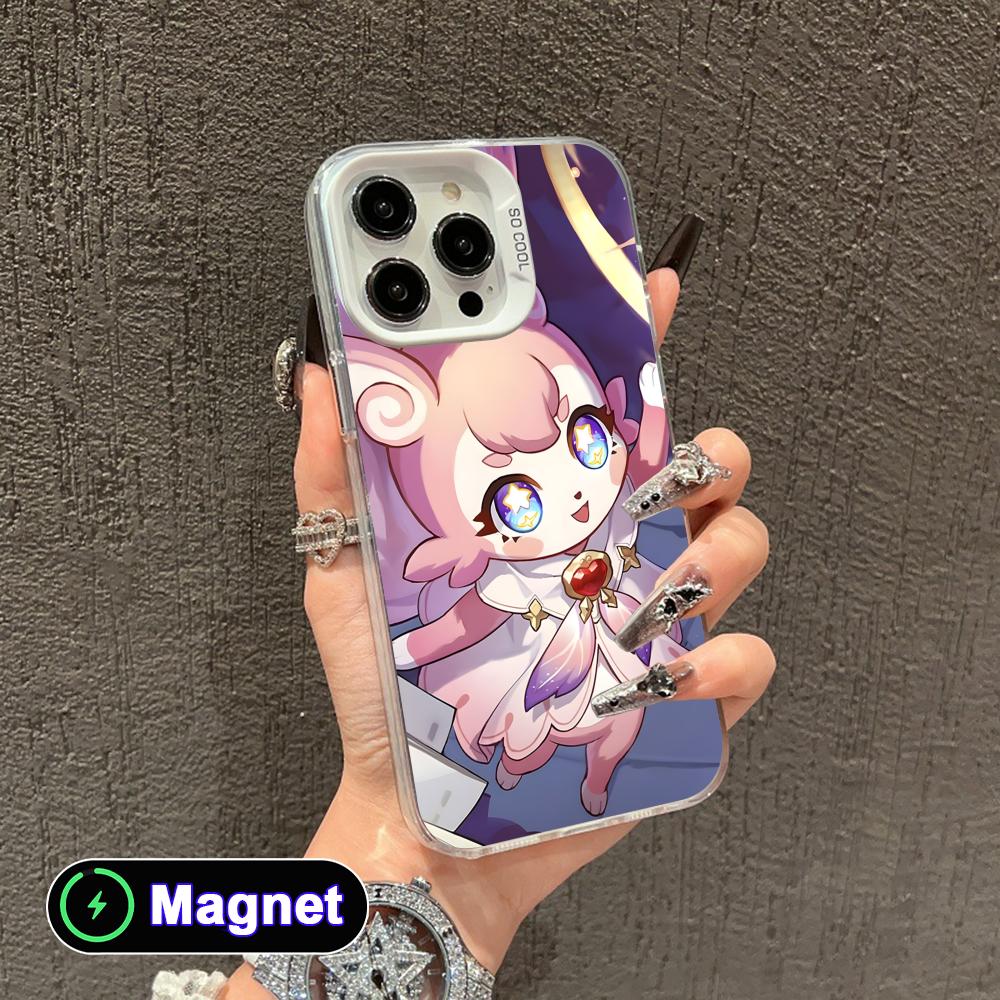 HSR Mem White Translucent MagSafe Mobile Phone Case for iPhone 17 16 15 14 13 12 11 X XR XS Air Pro Max Plus Cover