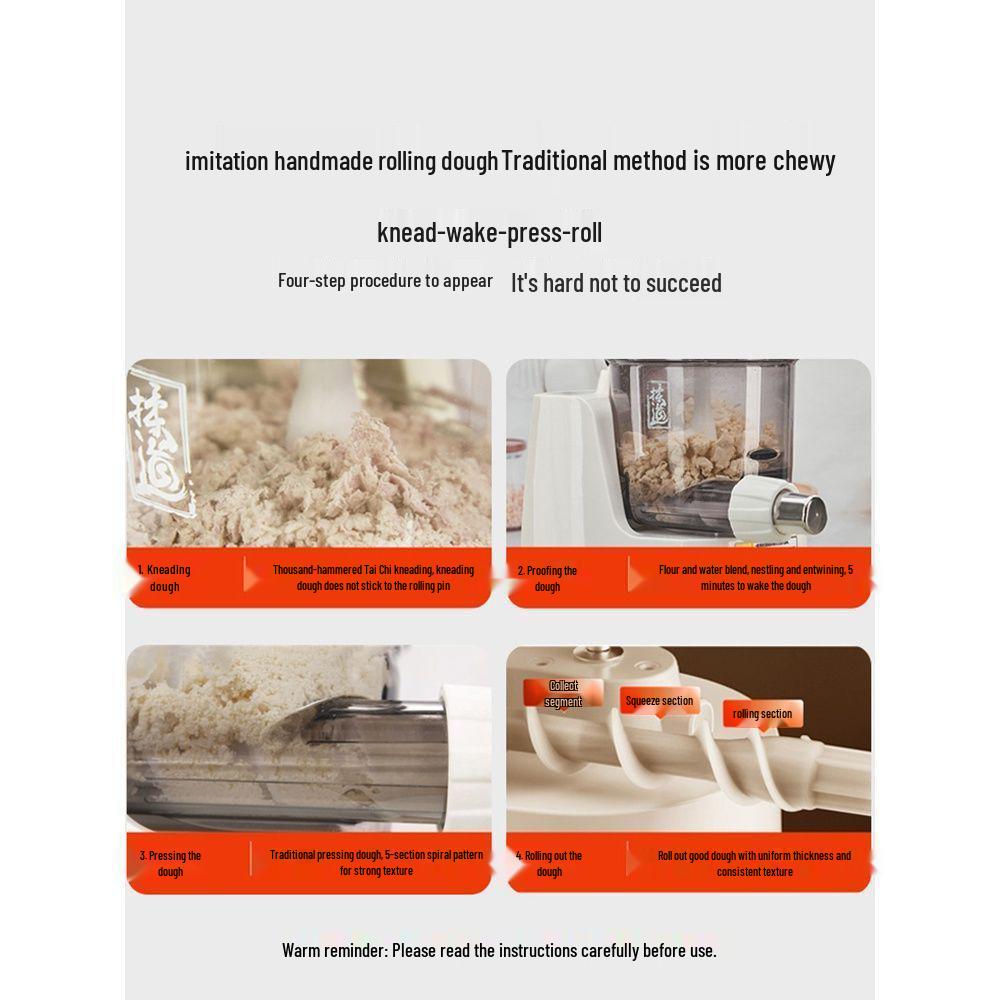 German Smart Noodle & Dumpling Machine: Multifunctional, Fully Automatic, Electric—Compact & Integrated Design. New Model.