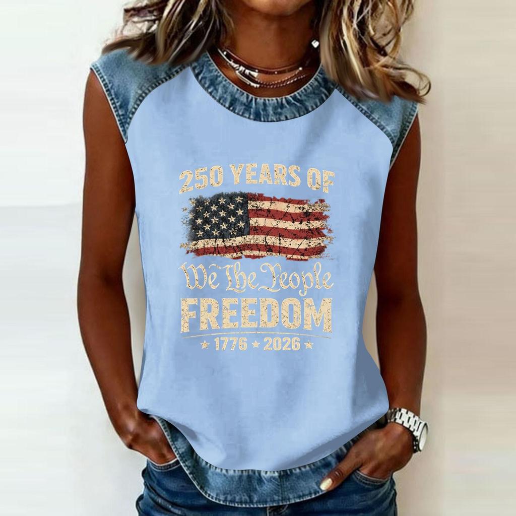 Camiseta informal de manga larga para mujer con cuello redondo y estampado