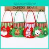 Christmas Candy And Apple Gift Bags For Holiday Decor And Party Supplies