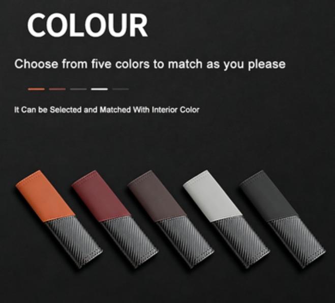 2Pcs/Set All Car Seat Belt Shoulder Pad Universal Shoulder Protector Leather Safety Belt Cover