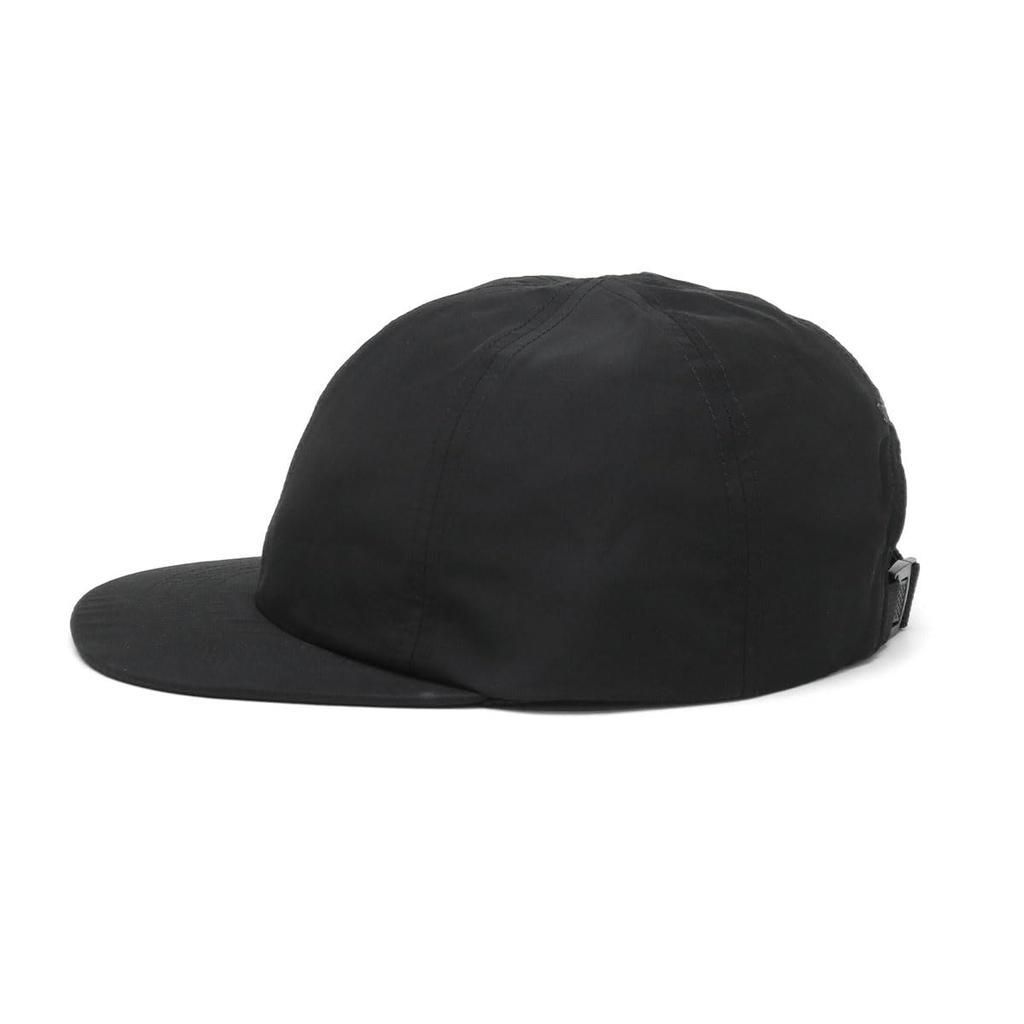 Snow Peak Light Mountain Cloth Cap, size 2, BLACK, AC-25SU017, perfect for camping, outdoor activities, and festivals.