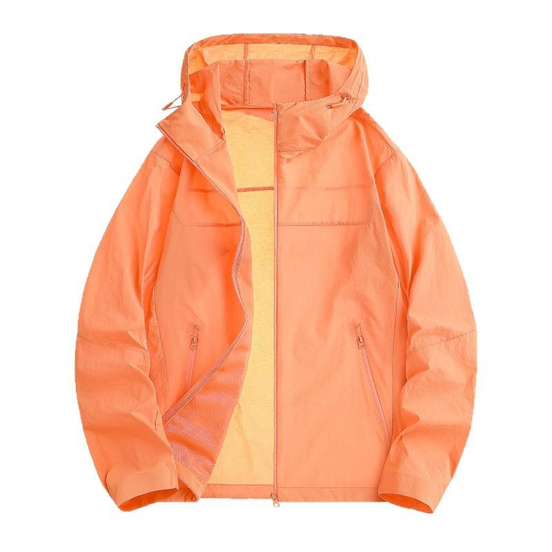 Mountain lightweight sunscreen clothing men's and women's summer waterproof sunscreen clothing cold silk cool outdoor skin clothing jacket