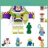 Disney Toy Story Buzz Lightyear Woody Mini Conjunto de Blocos de Construção Brinquedos Educativos para Crianças