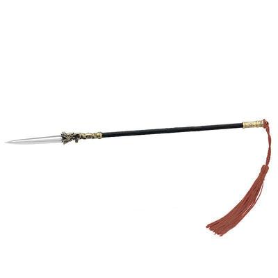 [Nekokamiyama] Romance of the Three Kingdoms: Wen Chou Spear, 22cm Long / Miniature Figure, Collector's Item, Decorative Item