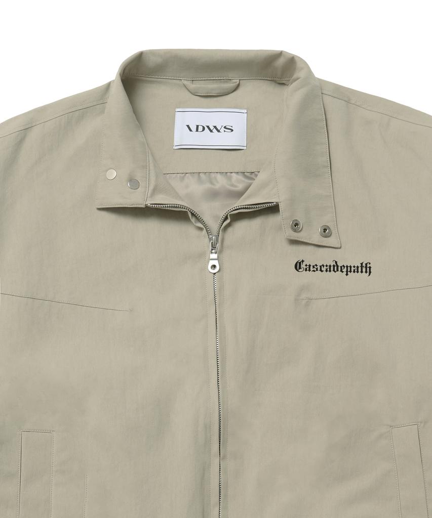 Idws Path Nylon Jacket Beige
