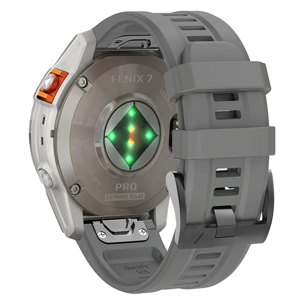 Sports Silicone Watch Band For Garmin Fenix 7 7X Pro 6 6X 5 5X Plus/Epix 2 47mm 51mm/TACTIX/965 QuickFit 26mm 22mm Wrist Strap