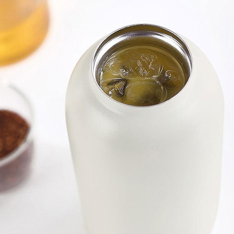 NeoFlam FIKA Kulatá termoska (400 ml) Slonová kost
